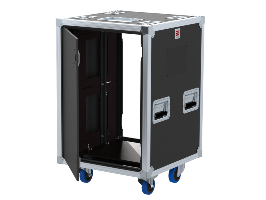 SANTOSOM 19" Rack Side Sliding, 16U 510-BRR