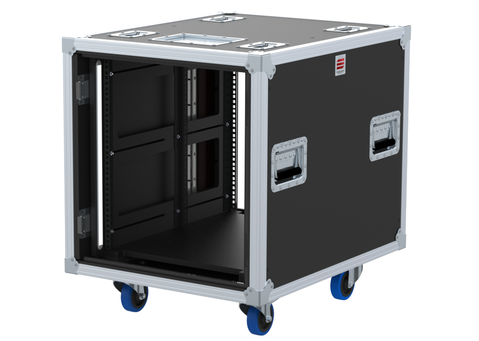 Santosom 19" Rack Side Sliding, 12U 640-ARR w/ light