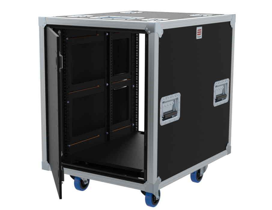 Santosom 19" Rack Side Sliding, 14U 640-ARR w/ light