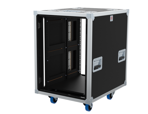 SANTOSOM 19" Rack Side Sliding, 16U 640-ARR w/ light