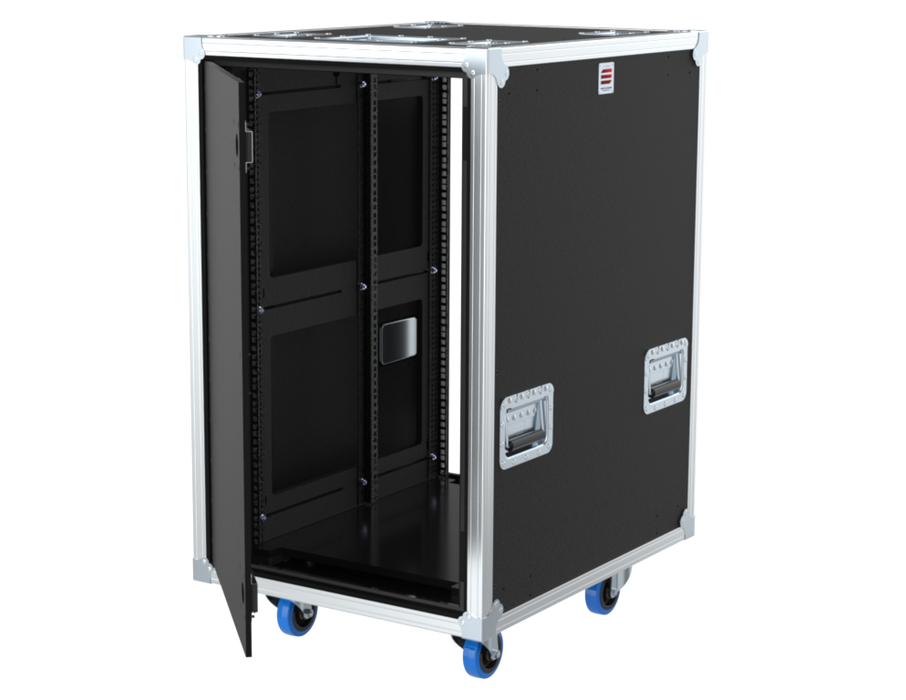 SANTOSOM 19" Rack Side Sliding, 20U 640-ARR w/ light