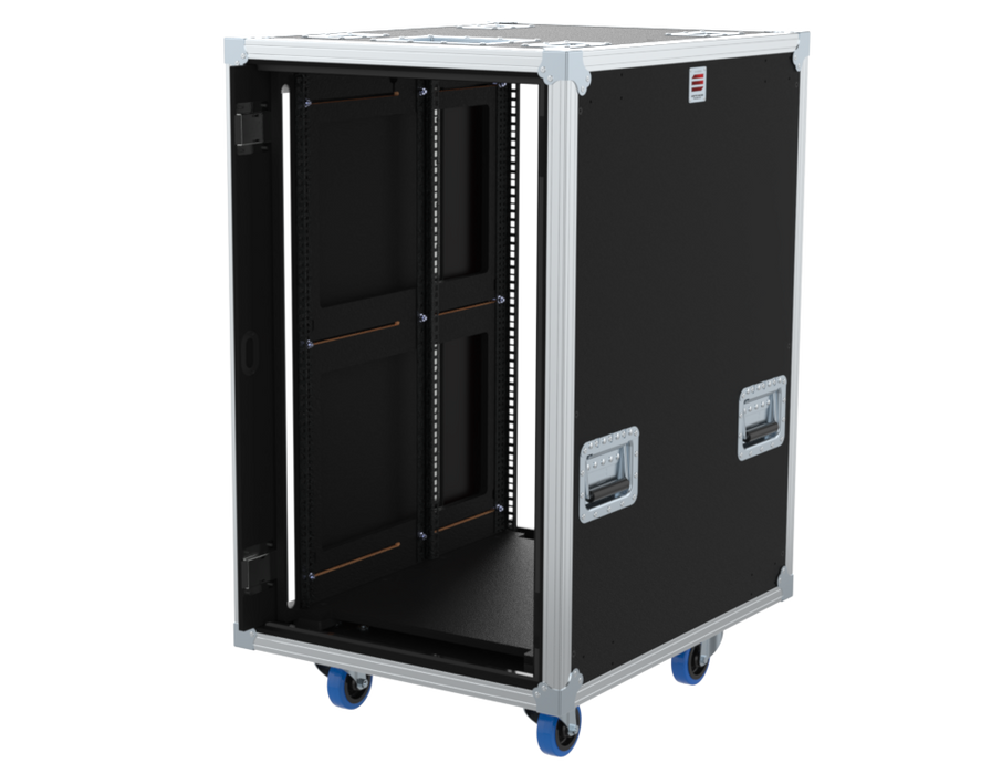 SANTOSOM 19" Rack Side Sliding, 20U 640-ARR w/ light
