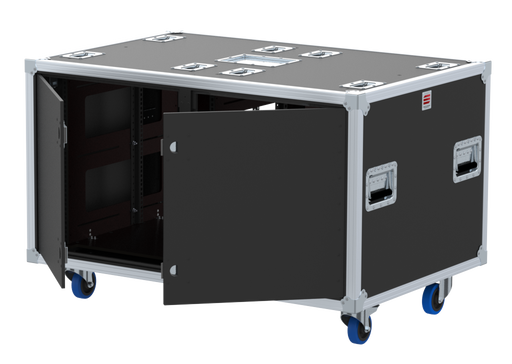 Santosom Rack Double Side Sliding-Rack, 12+12U 640-ARS