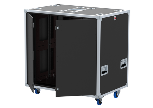 Santosom 19" Rack Double Side Sliding-Rack, 22+22U 560-BRR