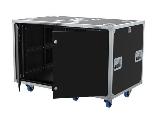 Santosom 19" Rack Double Side Sliding, 14+14U 640-ARR w/ light