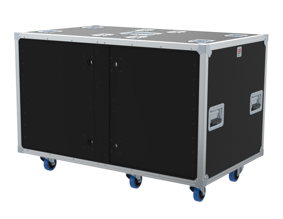 Santosom 19" Rack Double Side Sliding, 14+14U 640-ARR w/ light