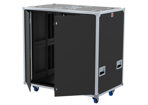 Santosom 19" Rack Double Side Sliding, 24+24U 640-ARR w/ light