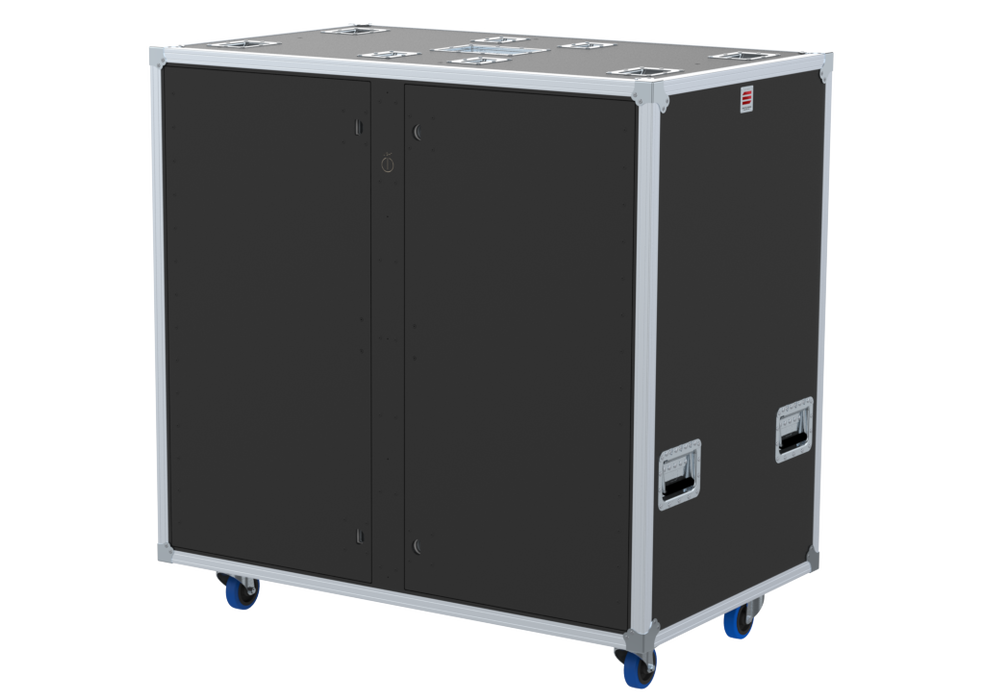 Santosom 19" Rack Double Side Sliding, 24+24U 640-ARR w/ light