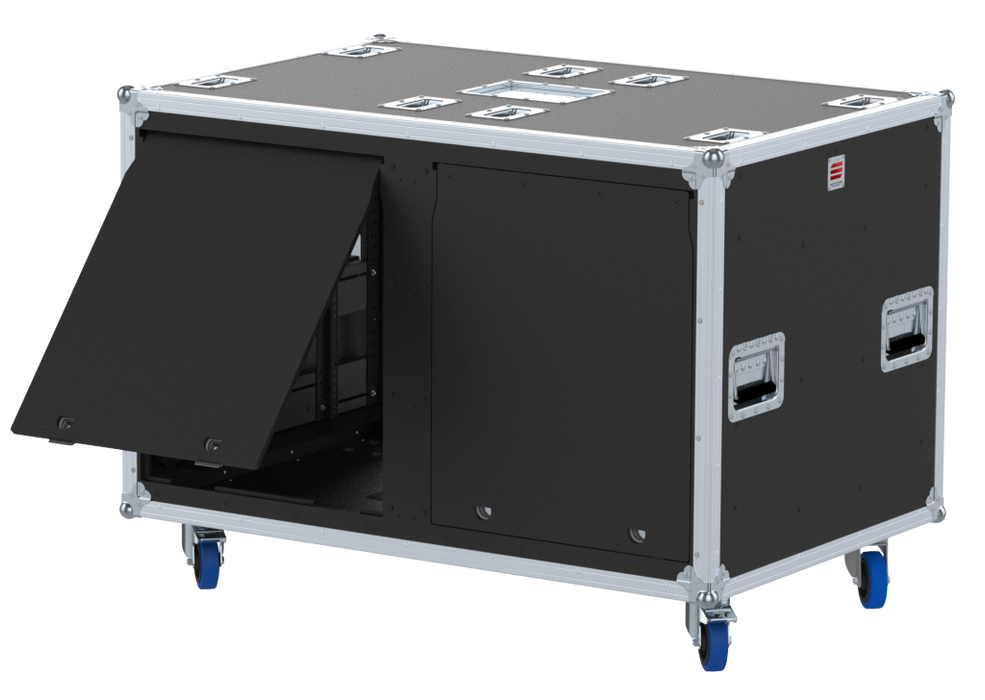 Santosom Rack Double Top Sliding-Rack, 12+12U 660-ARR