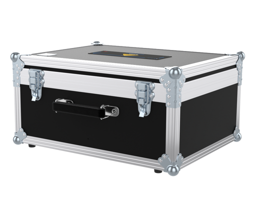 SANTOSOM Flight case, 2x Behringer B105D