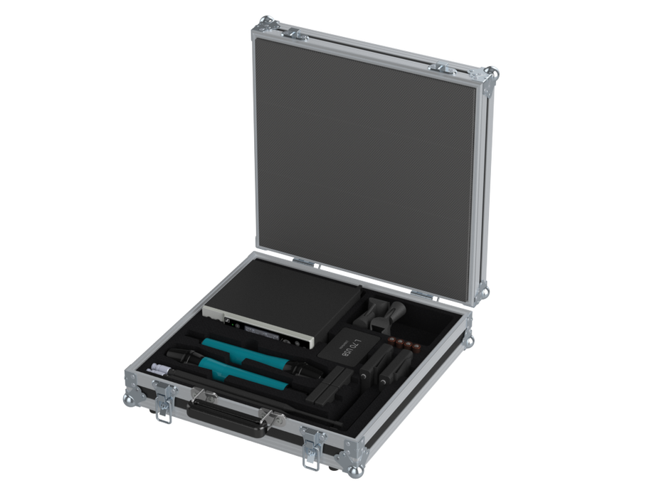 SANTOSOM MICROPHONE Flight case, Sennheiser EW-DX + Accessories