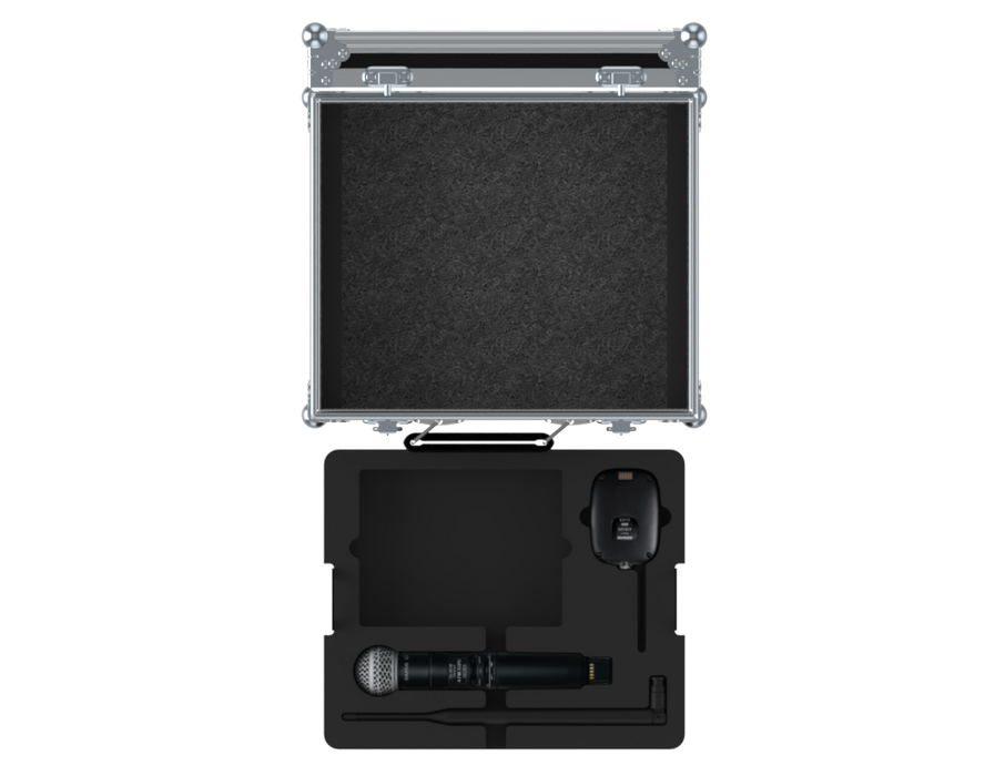 SANTOSOM MICROPHONE Flight case, Shure 1 kit SLXD124