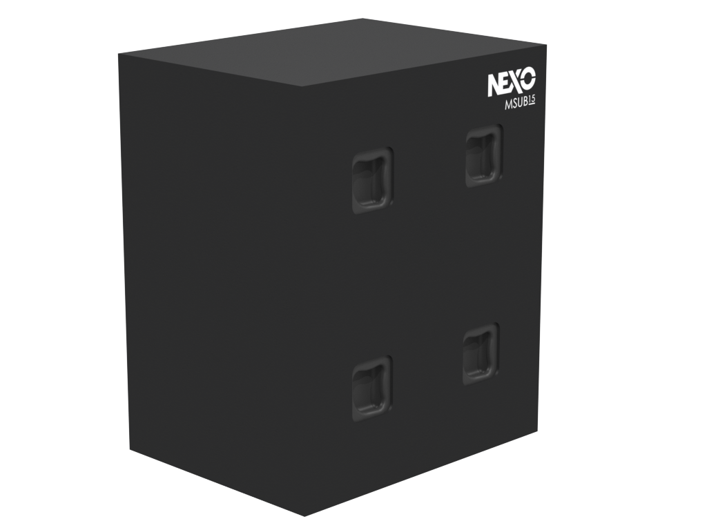 SANTOSOM NYLON-BAG PRO COVER, 2x Nexo MSUB15