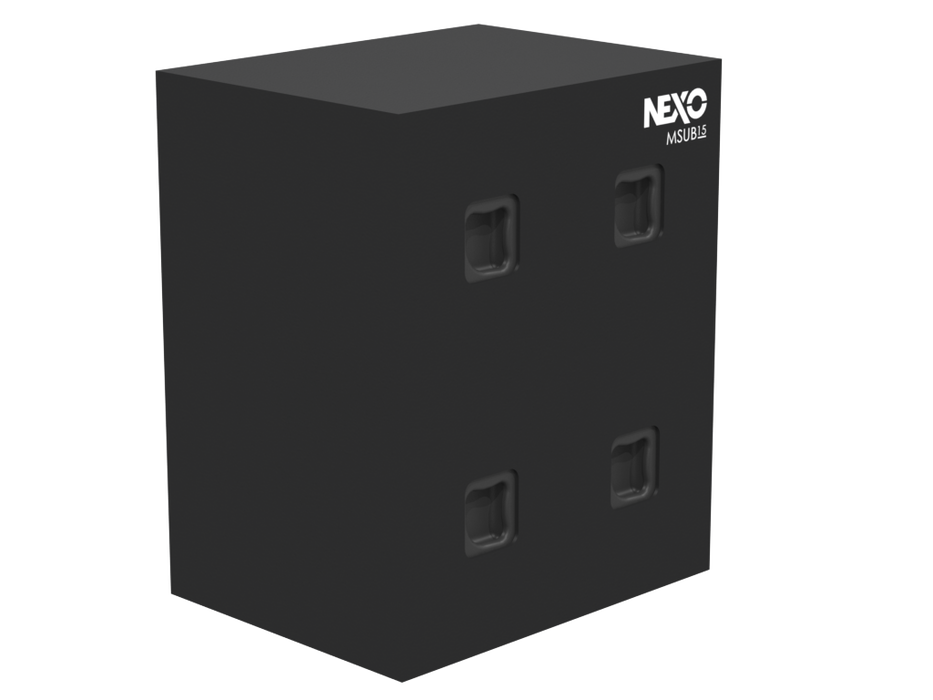 SANTOSOM NYLON-BAG PRO COVER, 2x Nexo MSUB15