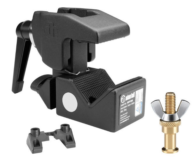 Adam Hall   Universal Hook Clamp With Toggle BlackAndWith Bolt SS018