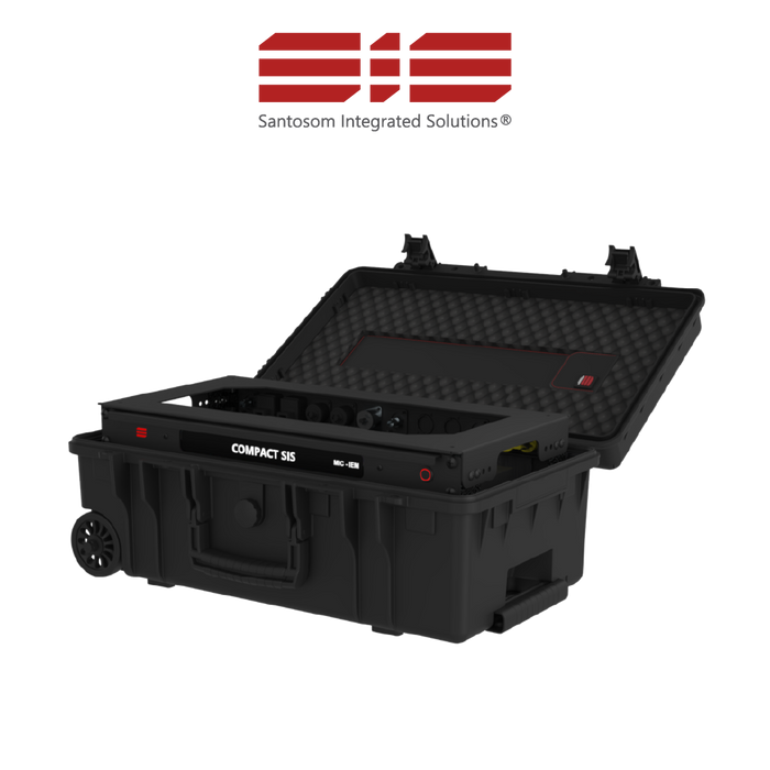 Santosom Integrated Solutions® (SIS) for Wireless in Plastic Case 1x MIC, 1x IEM, SHURE & SENNHEISER
