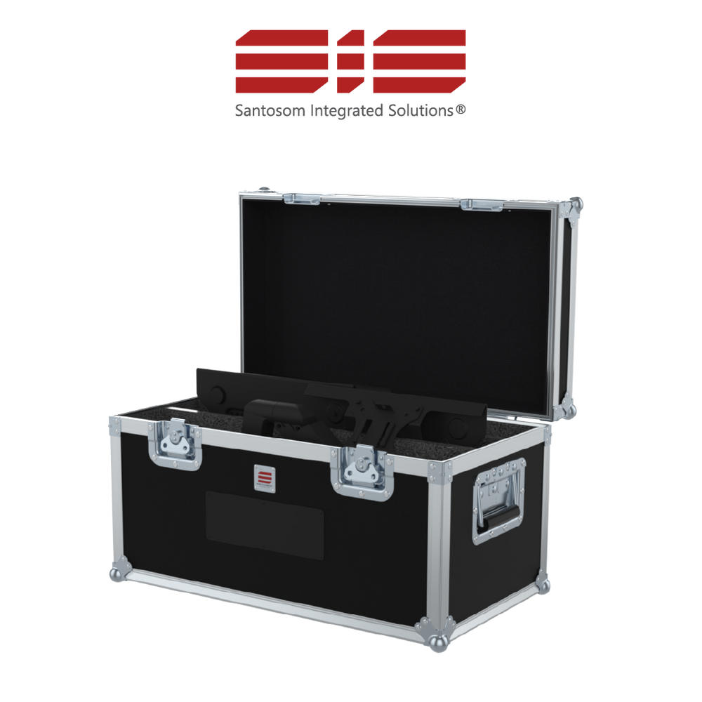 Santosom Integrated Solutions® (SIS) for 2x Swivel Arm + 2x Laptop Support