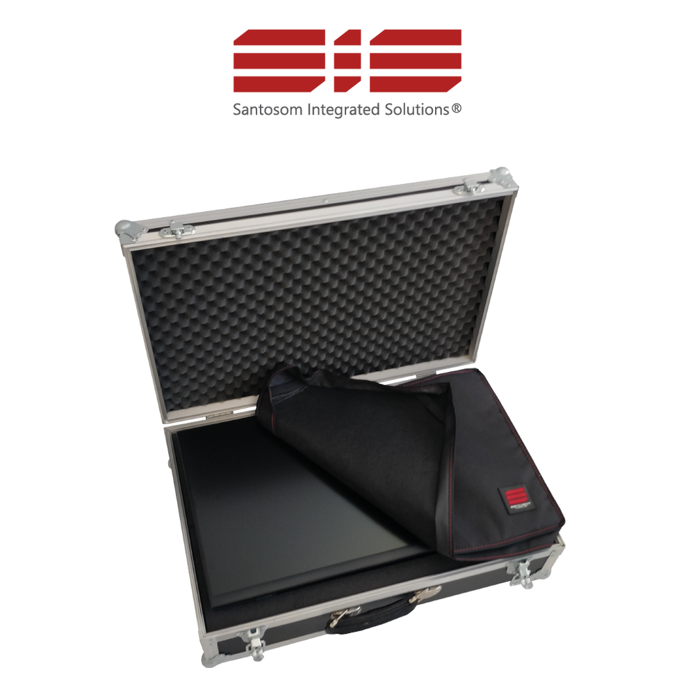 Santosom Integrated Solutions® (SIS) for 2x Swivel Arm + 2x Laptop Support