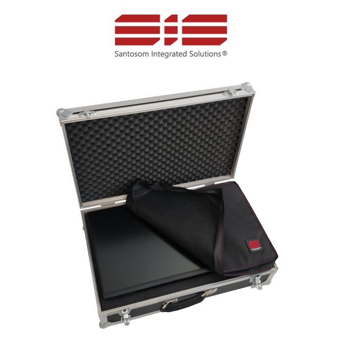 Santosom Integrated Solutions® (SIS) for 2x Swivel Arm + 2x Laptop Support