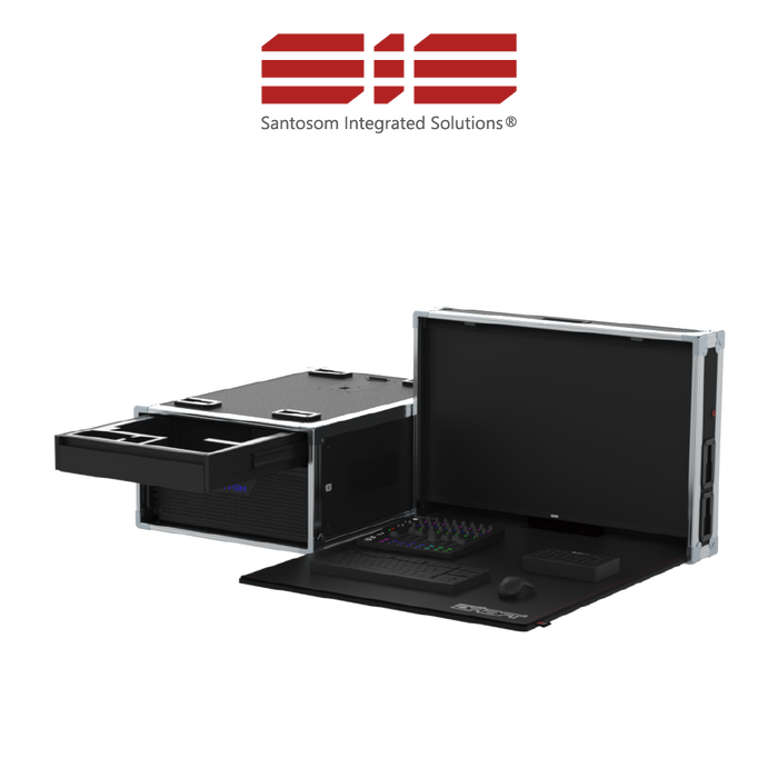 Santosom Integrated Solutions® (SIS) for Regie Rack + Workstation