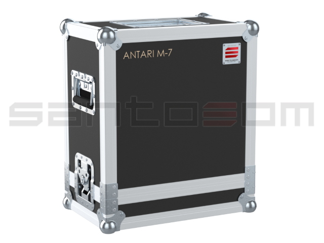 Santosom Flight case, Antari M-7 RGBA