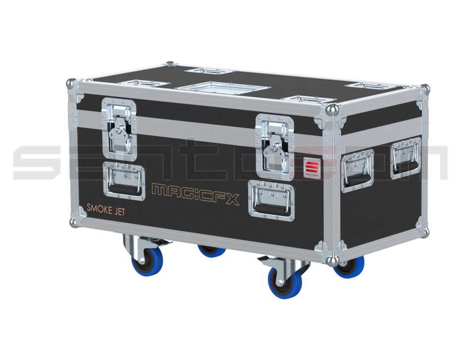 Santosom Flight Case PRO, 4x Magic FX SmokeJet