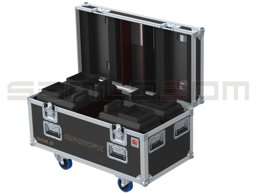 Santosom Flight Case PRO, 4x Magic FX SmokeJet