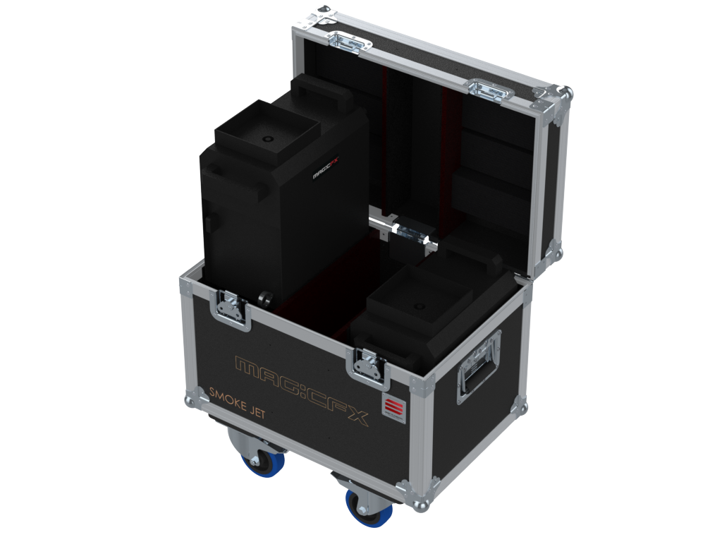 Santosom Effect Flight case, 2x Magic FX SmokeJet
