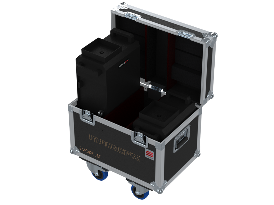 Santosom Effect Flight case, 2x Magic FX SmokeJet