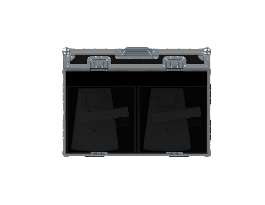Santosom Cabinet Flight case PRO, 2x D&B Y7P/Y10P (Bracket on)