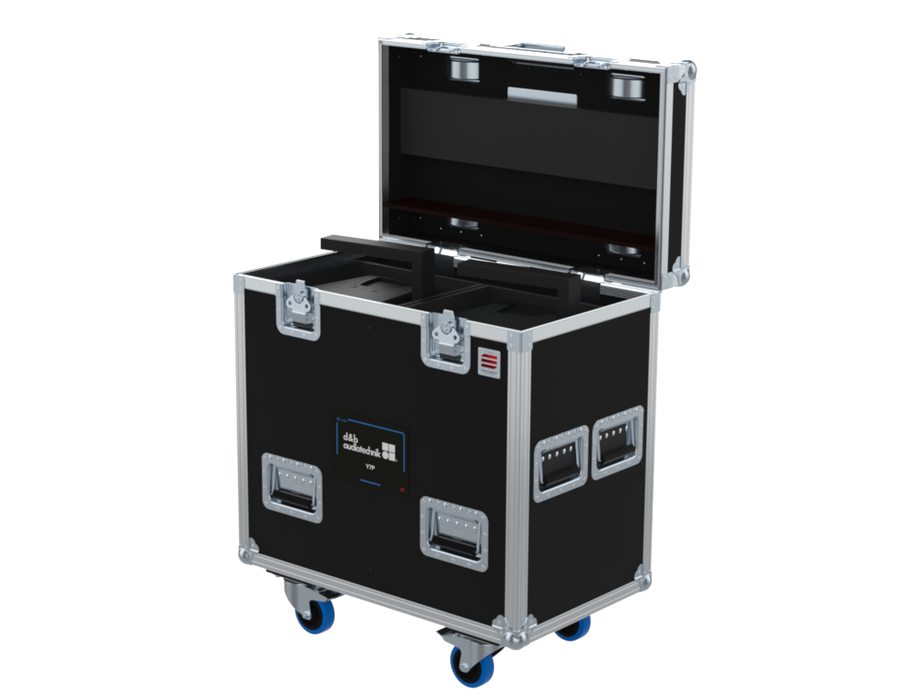 Santosom Cabinet Flight case PRO, 2x D&B Y7P/Y10P (Bracket on)