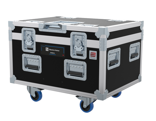 SANTOSOM POINT SOURCE Flight Case, 4x Electro Voice Everse 8
