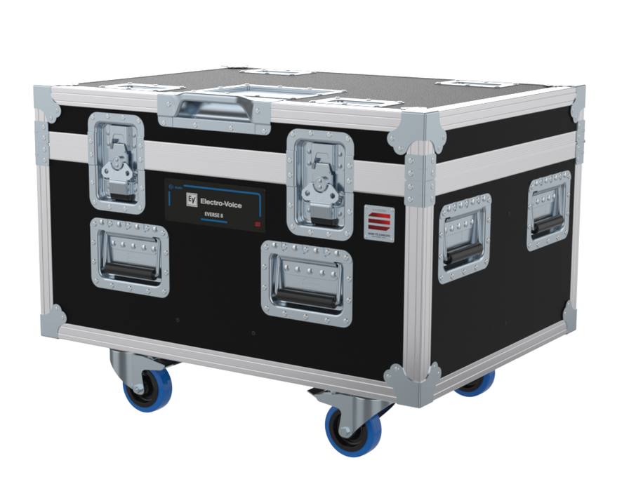 SANTOSOM POINT SOURCE Flight Case, 4x Electro Voice Everse 8