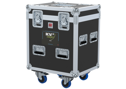 SANTOSOM Cabinet Flight case PRO, 2x KV2 AUDIO EX26 (220x274x570)