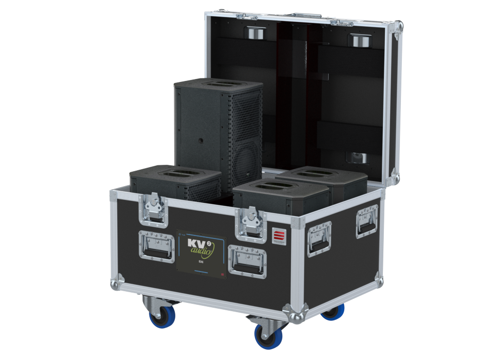 NEXO POINT SOURCE Flight case PRO, 4x KV2 Audio EX6 (220x274x395)