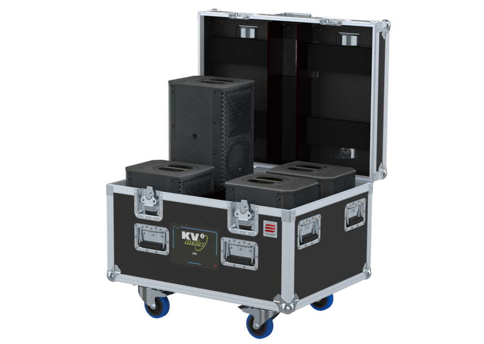 NEXO POINT SOURCE Flight case PRO, 4x KV2 Audio EX6 (220x274x395)