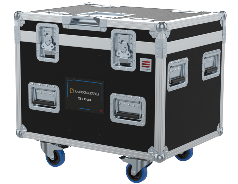 SANTOSOM POINT SOURCE Flight case PRO, 4x L-Acoustics X8 + Access. X-UL8
