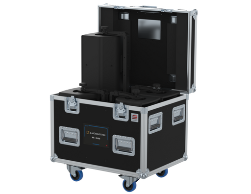 SANTOSOM POINT SOURCE Flight case PRO, 4x L-Acoustics X8 + Access. X-UL8