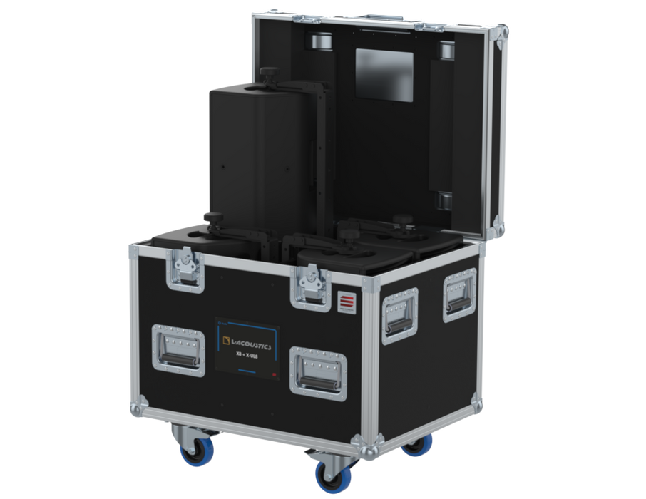 SANTOSOM POINT SOURCE Flight case PRO, 4x L-Acoustics X8 + Access. X-UL8