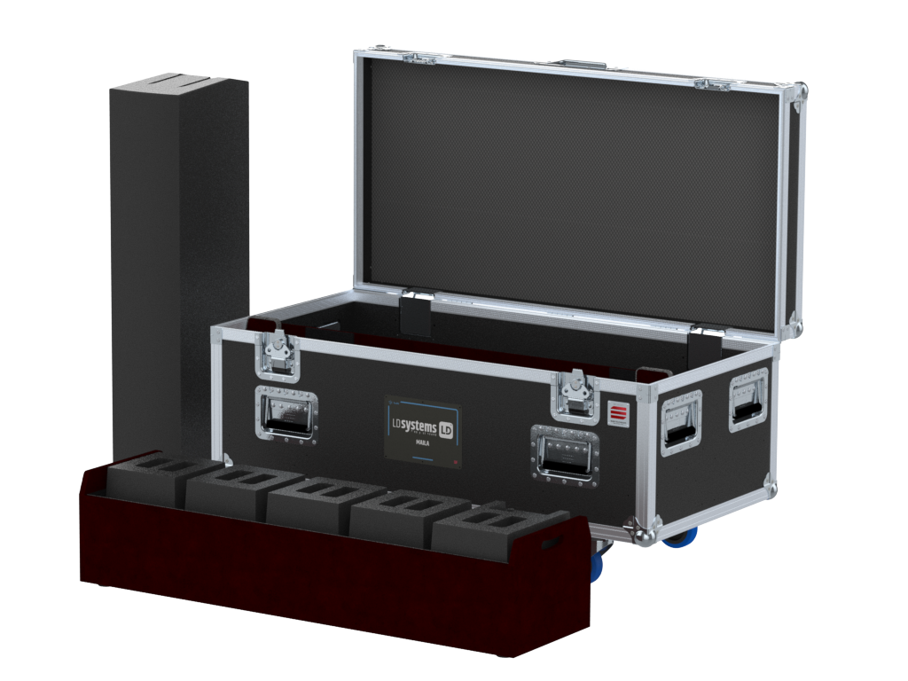 Santosom Monitor Flight case PRO, LD Systems Maila System