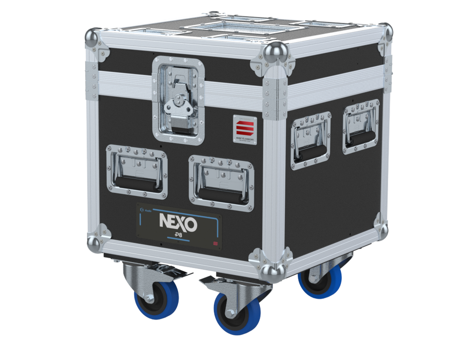 Santosom Cabinet Flight case PRO, 2x NEXO P8 (423x 250x 276)