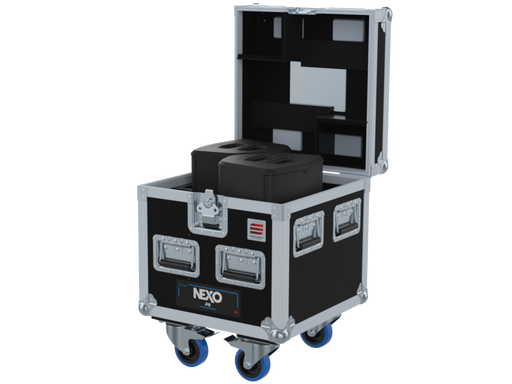 Santosom Cabinet Flight case PRO, 2x NEXO P8 (423x 250x 276)