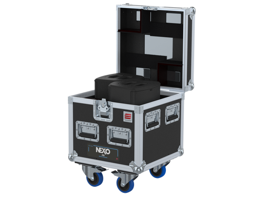 Santosom Cabinet Flight case PRO, 2x NEXO P8 (423x 250x 276)