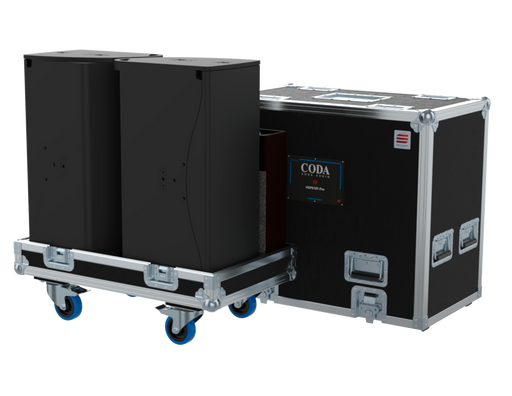 SANTOSOM POINT SOURCE FC PRO, 2x CODA AUDIO HOPS10T-Pro