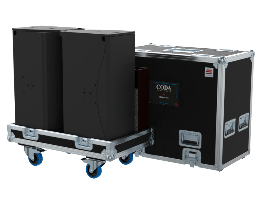 SANTOSOM POINT SOURCE FC PRO, 2x CODA AUDIO HOPS10T-Pro