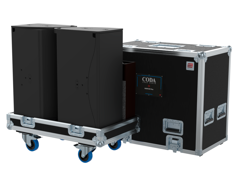 SANTOSOM POINT SOURCE FC PRO, 2x CODA AUDIO HOPS10T-Pro