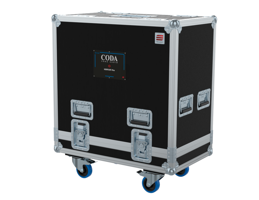 SANTOSOM POINT SOURCE FC PRO, 2x CODA AUDIO HOPS10T-Pro