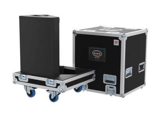 SANTOSOM POINT SOURCE Flight case, 2x DAS Audio EVENT M-210A