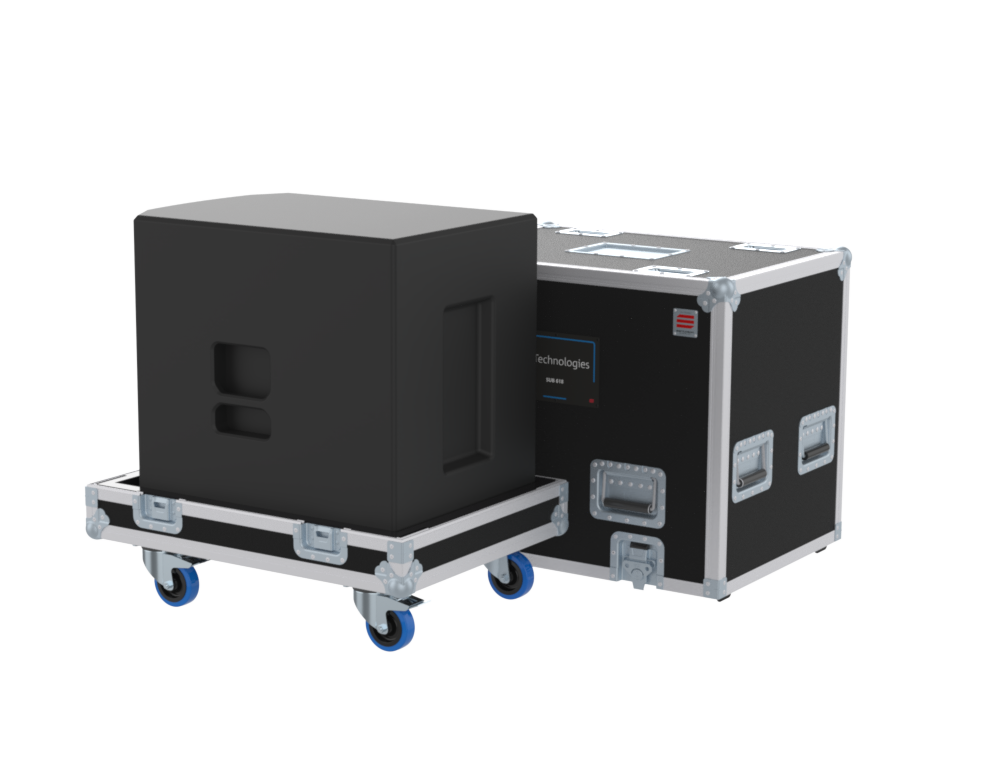 SANTOSOM POINT SOURCE Flight case PRO, DB TECHNOLOGIES SUB 618