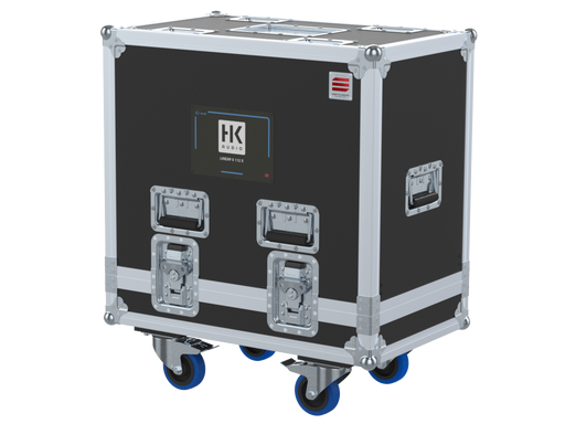 Santosom Cabinet Flight case Pro, 2x HK LINEAR 5 MK II 112 XA